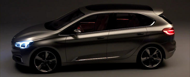 BMW Concept Active Tourer isi face aparitia in primele filme oficiale
