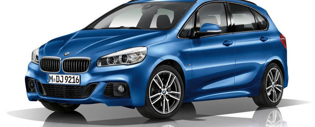 BMW dezvaluie noul Seria 2 Active Tourer cu pachet M Sport