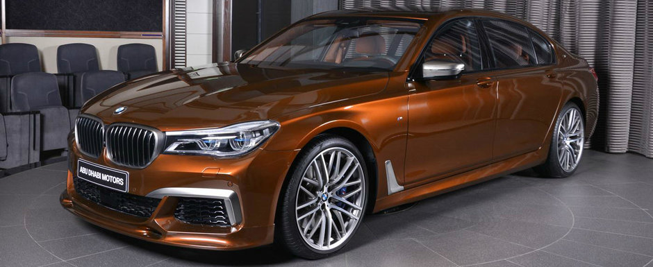 BMW duce rafinamentul la rang de arta cu acest Seria 7 finisat in nuanta Chestnut Bronze BMW duce rafinamentul la rang de arta cu acest Seria 7 finisat in nuanta Chestnut Bronze