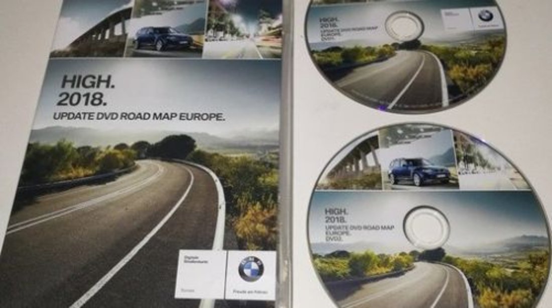 BMW Dvd CD navigatie BMW MK4 ROAD MAP HIGH 3D Radare Europa Romania 2018