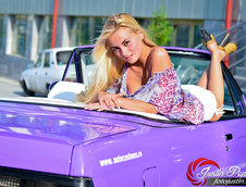 BMW E30 si o blonda sexy, pictorial de vara by Justin Popovici