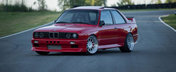 Un BMW E30 turbo cu 900 CP sub capota e dovada existentei perfectiunii