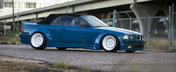 Un BMW E36 cum NU ai mai vazut in viata ta. Pare desprins din epoca NFS.
