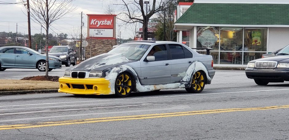 BMW E36 Widebody kit