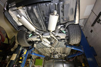 BMW E39 cu motor de 7 litri