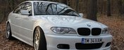 BMW E46 330 CI - Clean Tuning in alb si negru