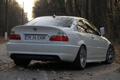 BMW E46 330 CI - Clean Tuning in alb si negru