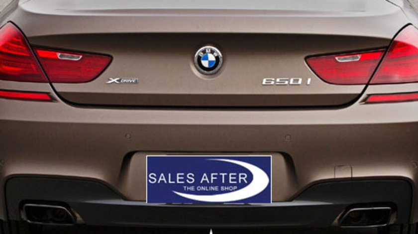 BMW F06 Grand Coupe Difuzor bara spate M dark shadow