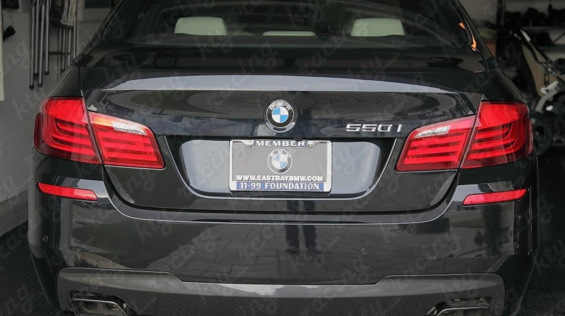 BMW F10 Difuzor bara spate M dark shadow  pentru esapament dublu