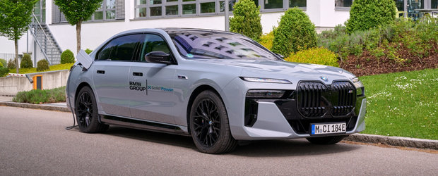 BMW Group si Solid Power testeaza celule de baterii solid-state cu un BMW i7