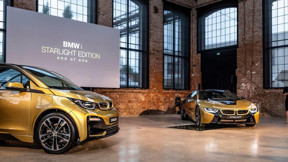 BMW i3 si i8 Starlight Edition