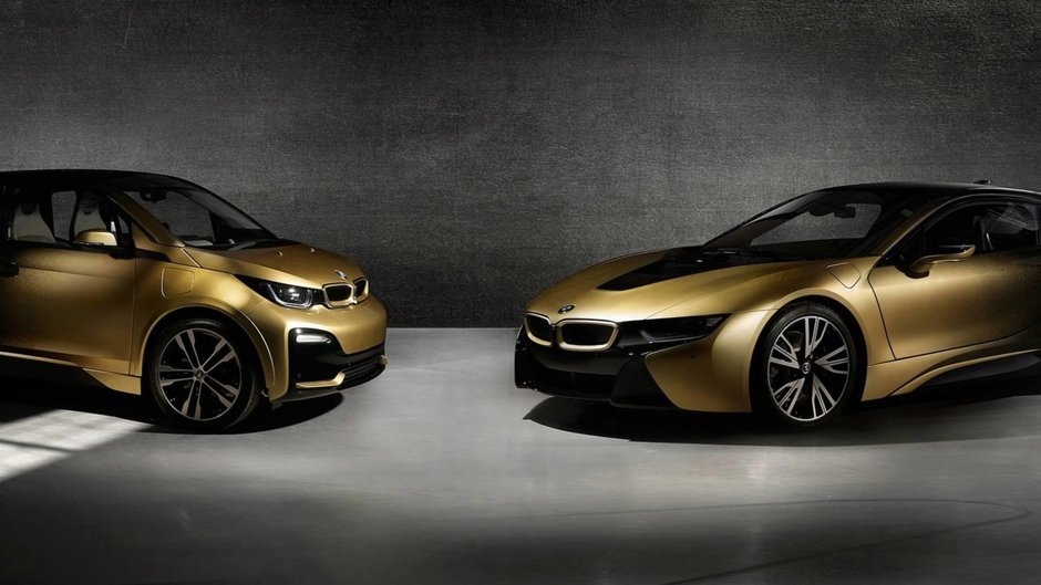 BMW i3 si i8 Starlight Edition