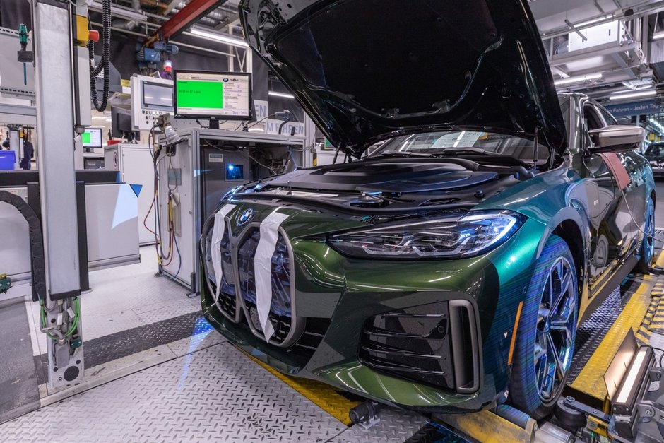 BMW i4 - Productie