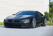 BMW i8 cu jante Vossen