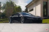 BMW i8 cu jante Vossen