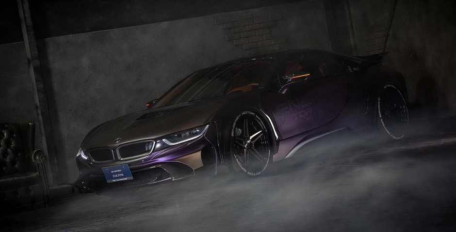 BMW i8 Dark Knight Edition