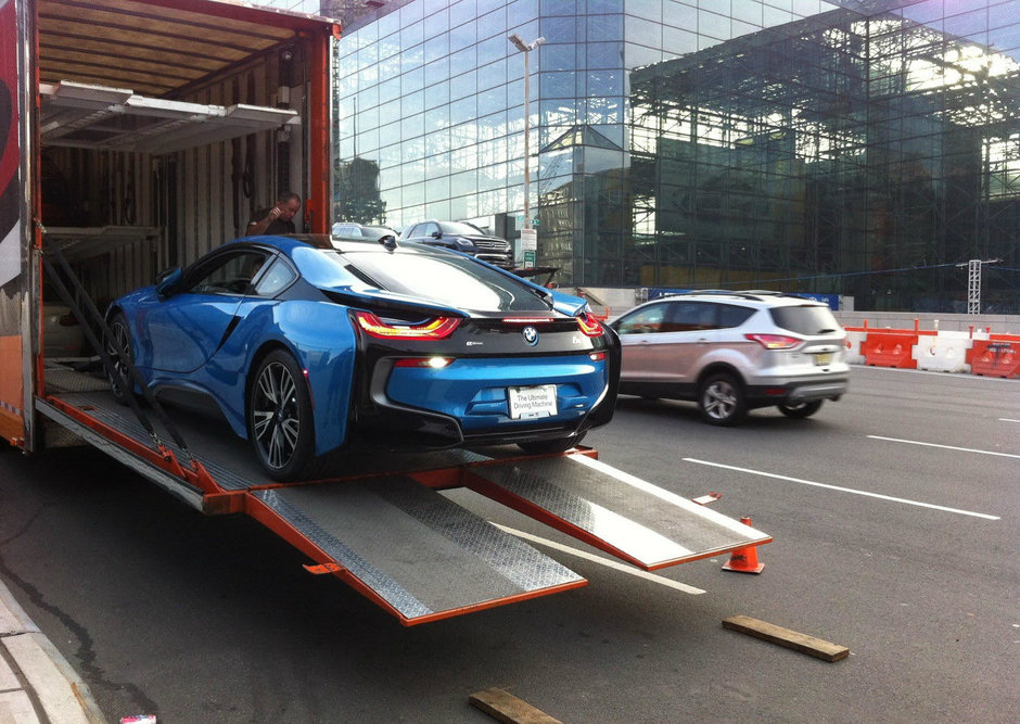 BMW i8 in New York