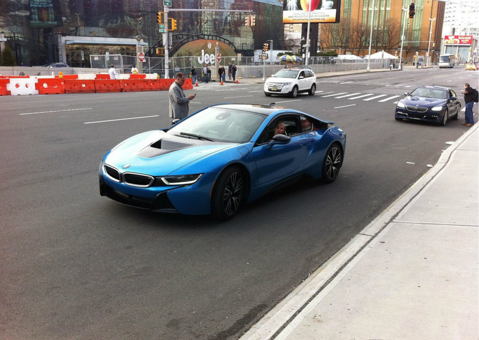 BMW i8 in New York