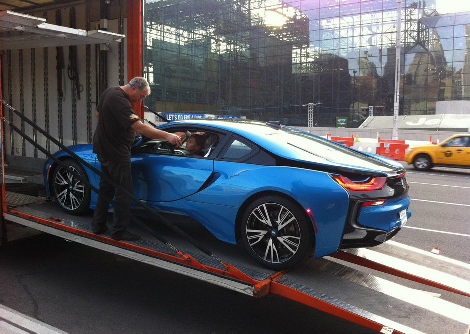 BMW i8 in New York