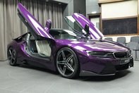 BMW i8 in Twilight Purple