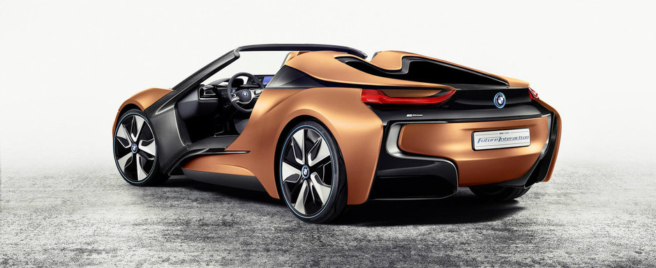 BMW i8 renunta la usi, plafon si butoane pentru CES 2016 BMW i8 renunta la usi, plafon si butoane pentru CES 2016