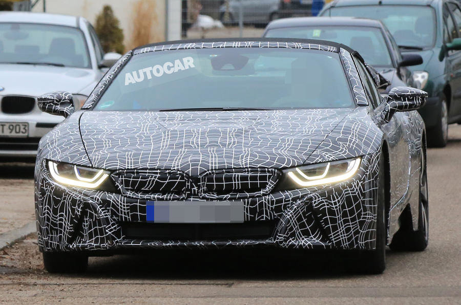 BMW i8 Spyder - Poze Spion