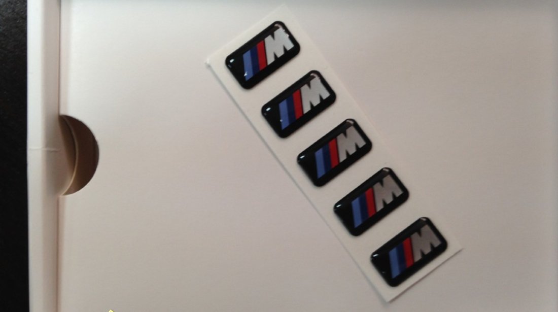 Bmw M Sticker 5 Buc Originale Logo M