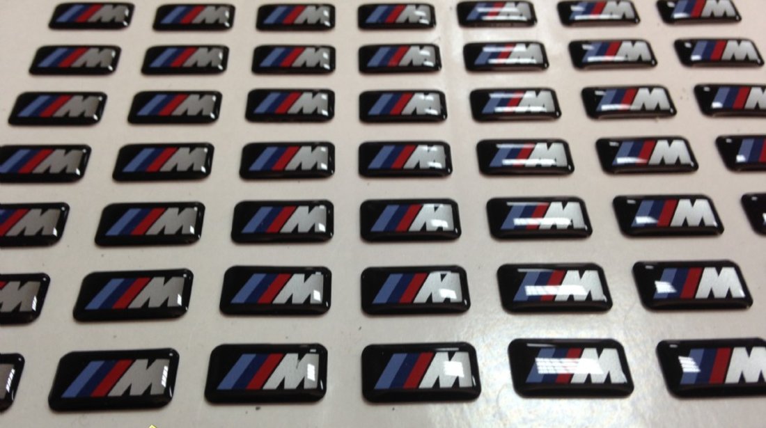 Bmw M Sticker 5 Buc Originale Logo M