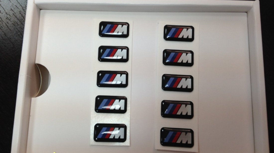 Bmw M Sticker 5 Buc Originale Logo M