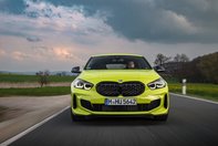 BMW M135i xDrive in Sao Paulo Yellow