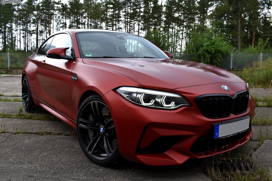 BMW M2 Competition In Frozen Sunset Orange