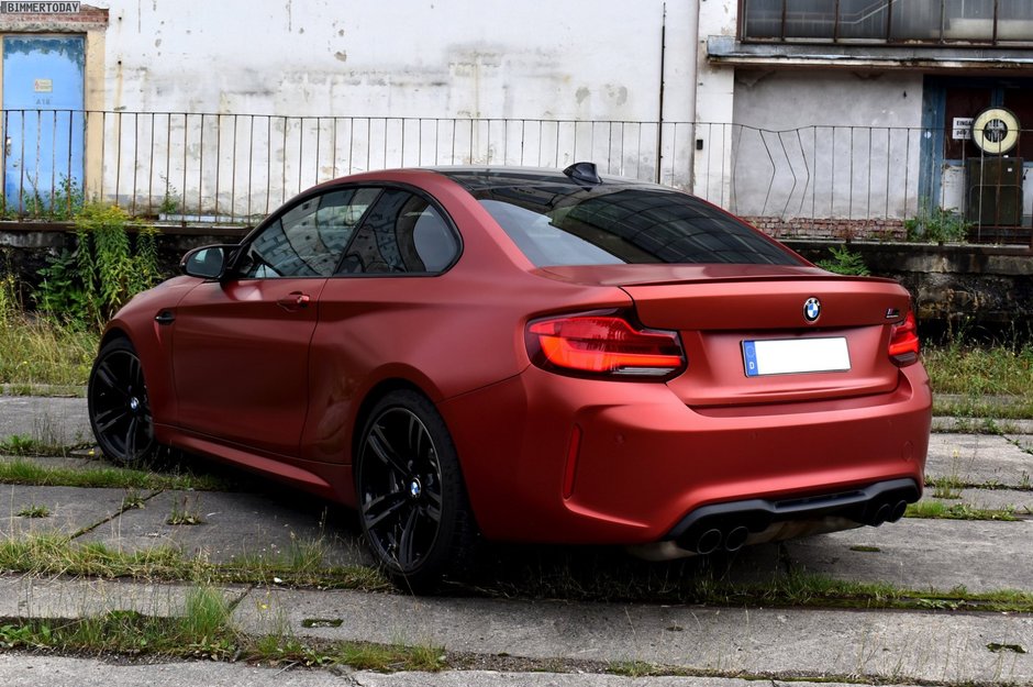 BMW M2 Competition In Frozen Sunset Orange