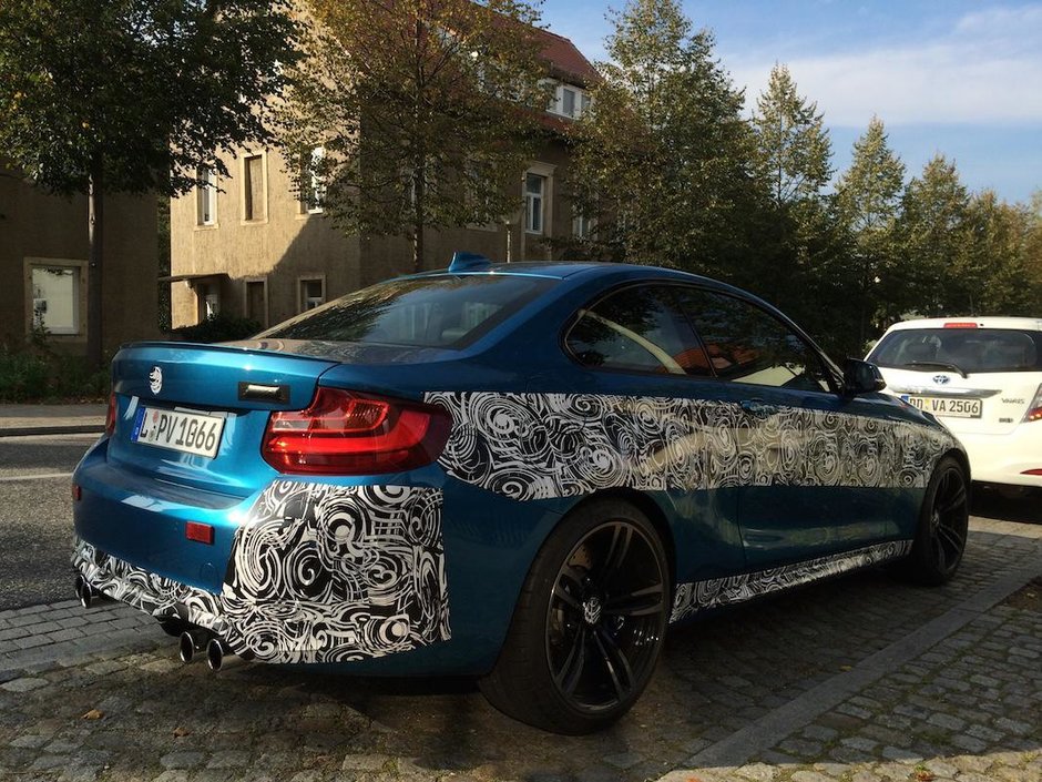 BMW M2 Coupe - Noi Poze Spion