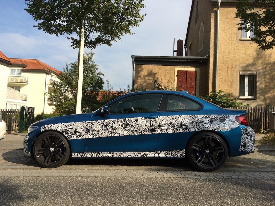 BMW M2 Coupe - Noi Poze Spion