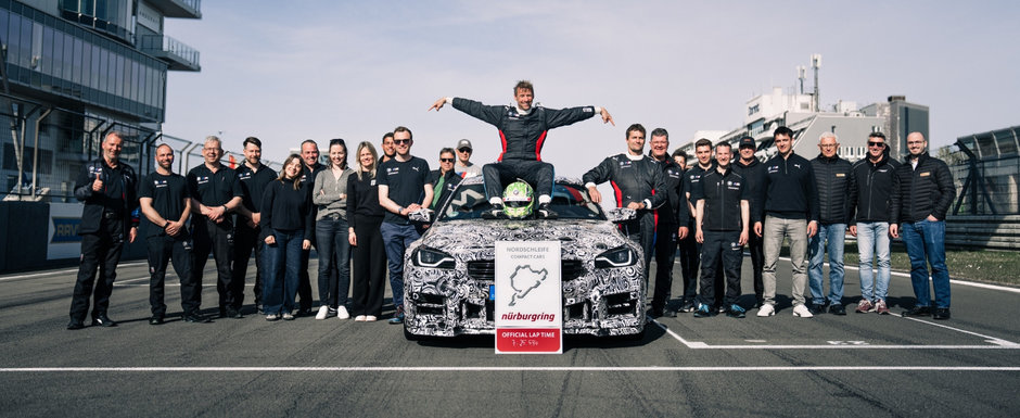 BMW M2 CS stabileste un nou record pe Nurburgring-Nordschleife BMW M2 CS stabileste un nou record pe Nurburgring-Nordschleife