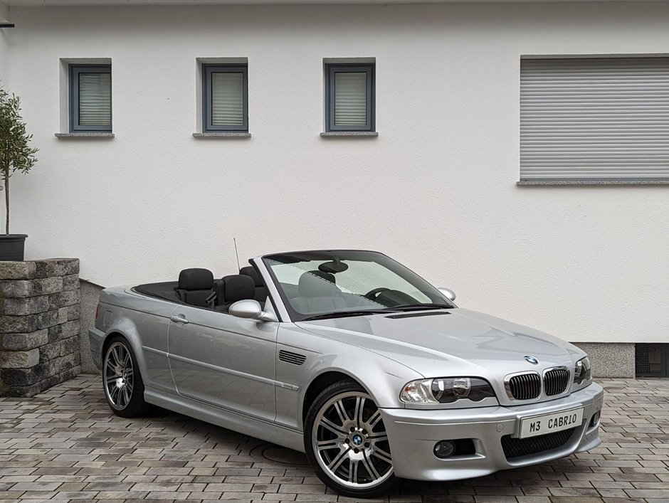 BMW M3 Cabrio cu 274 de kilometri la bord