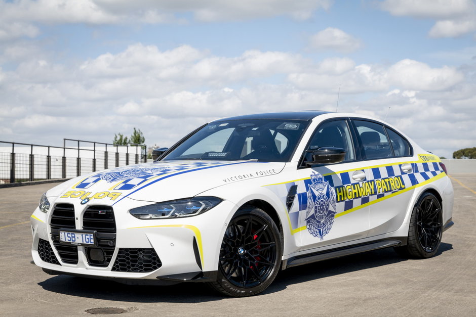 BMW M3 Competition de politie