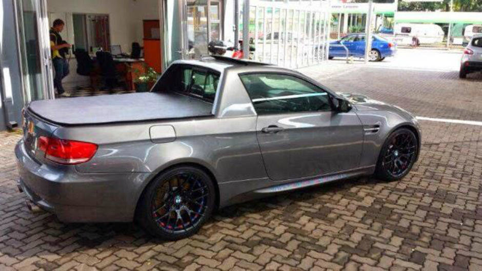 BMW M3 Coupe transformat in... M3 Pick-Up