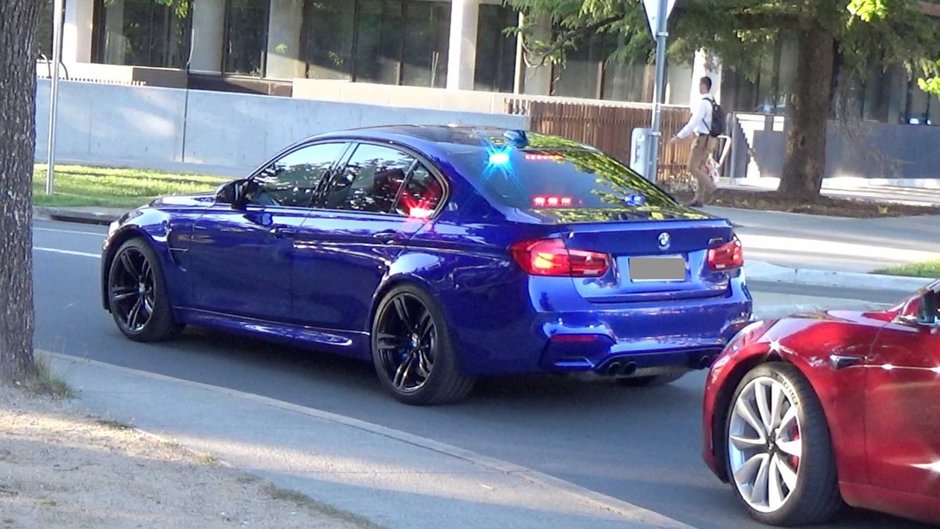 BMW M3 de politie nemarcat