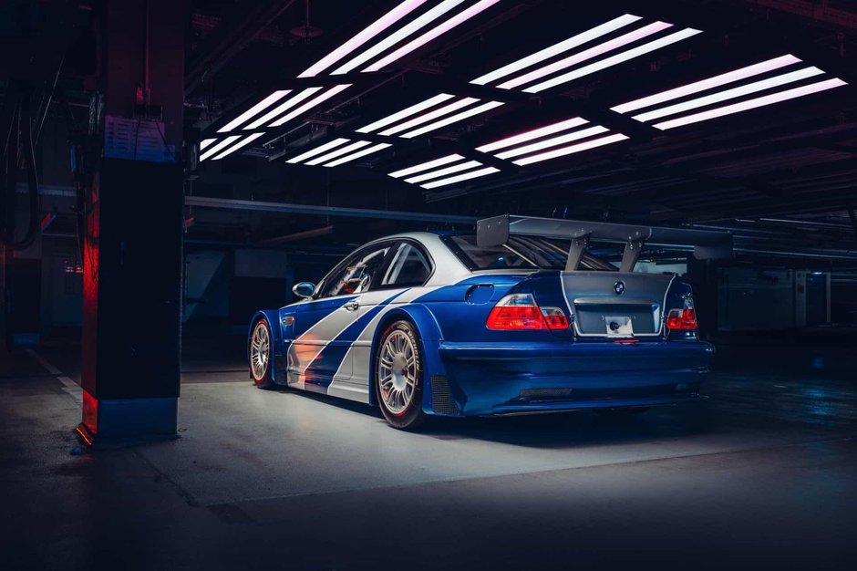 BMW M3 GTR din Need for Speed: Most Wanted