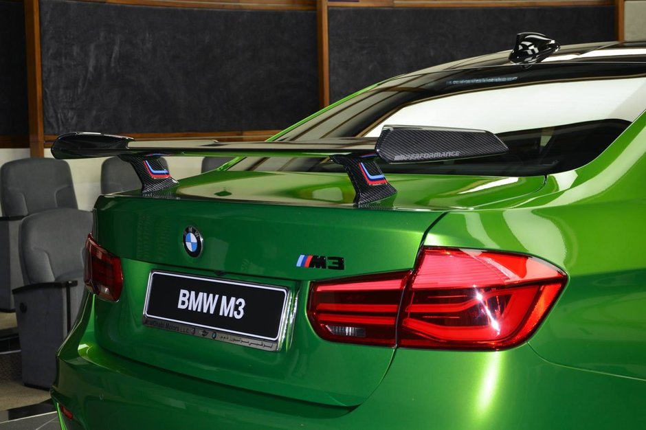 BMW M3 in Java Green