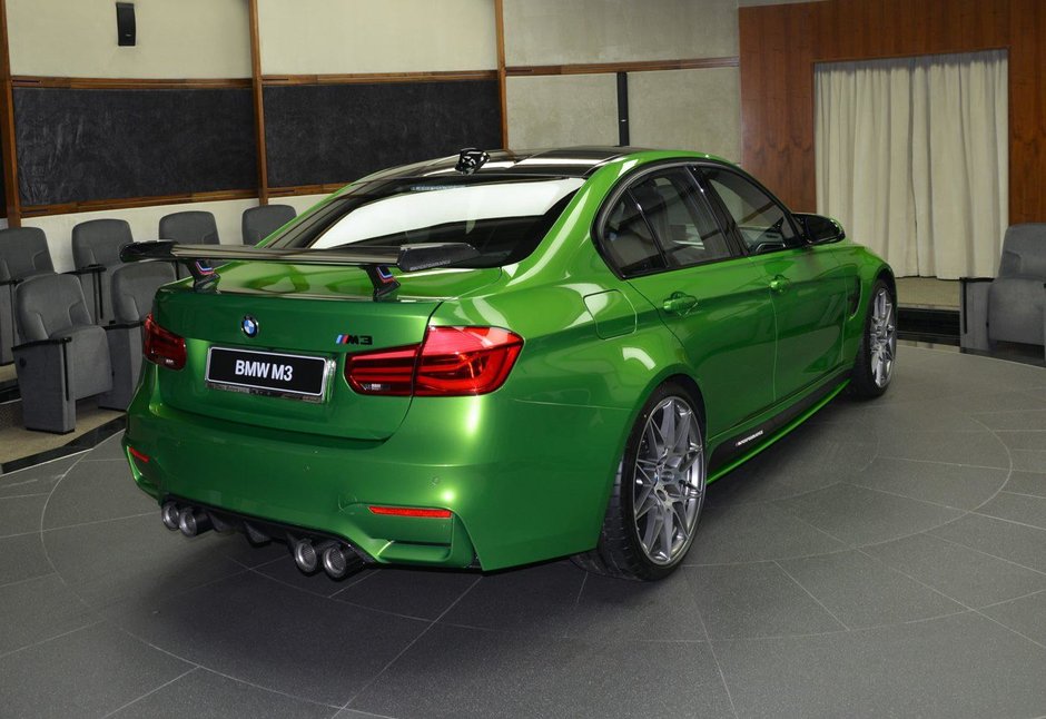 BMW M3 in Java Green