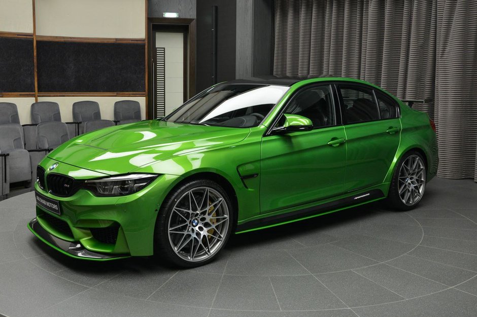 BMW M3 in Java Green