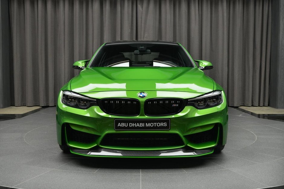 BMW M3 in Java Green