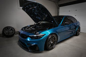 BMW M3 in nuanta Atlantis Blue