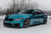 BMW M3 in nuanta Atlantis Blue