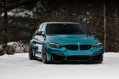 BMW M3 in nuanta Atlantis Blue