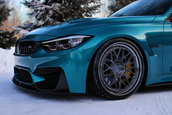 BMW M3 in nuanta Atlantis Blue