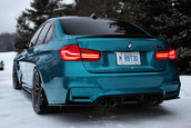 BMW M3 in nuanta Atlantis Blue