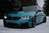 BMW M3 in nuanta Atlantis Blue